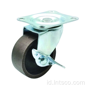 65mm Cahaya Bea Cast Brake Side Casters